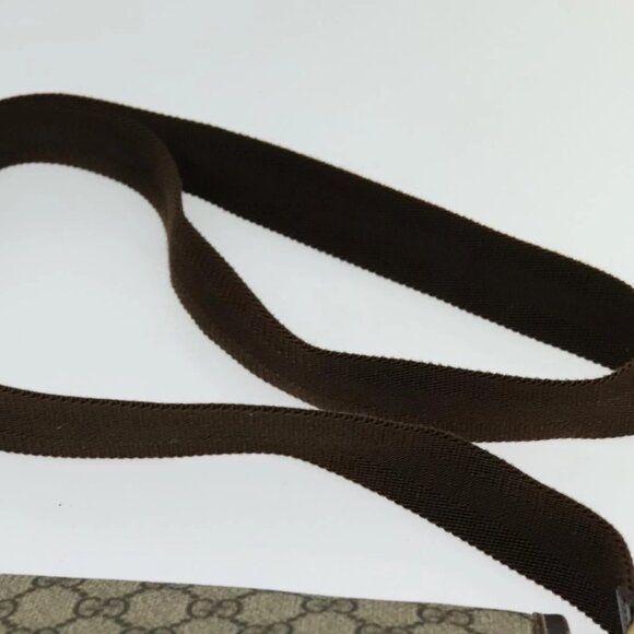 GUCCI GG Supreme Shoulder Bag PVC Beige Silver 223666 Auth ep10605 - Picture 9 of 16